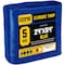 Core Tarps Heavy Duty Tarp, 64 ft L x 0.5 mm H x 24 ft W, 5 Mil, Blue, Polyethylene CT-505-24X64 - alternate 1